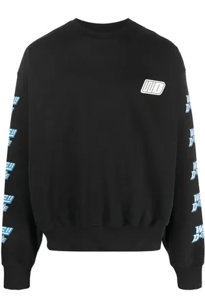 We11 Done Sudadera con logo estampado