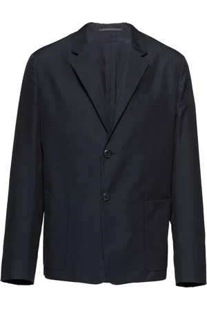 Prada Blazer con parche del logo