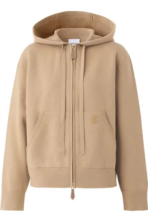 Burberry Hoodie con monograma bordado