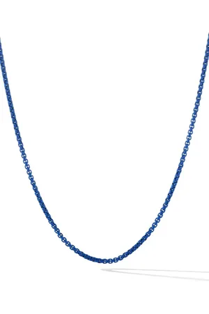 David Yurman Collar Box Chain en plata de ley de 2.7mm