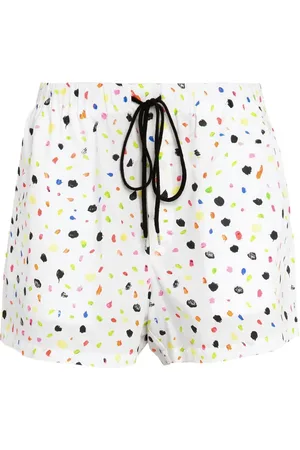 Christopher Kane Shorts con estampado Neon Dash