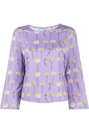 Bernadette Playera con margaritas estampadas