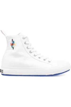 MARCELO BURLON Tenis altos con suela en contraste