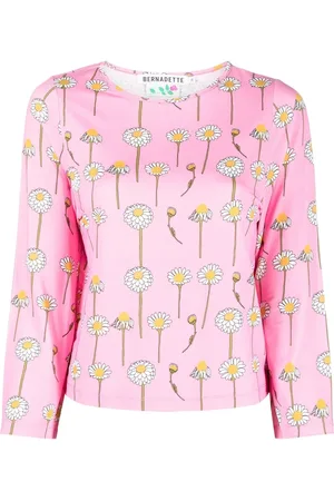 Bernadette Playera con margaritas estampadas