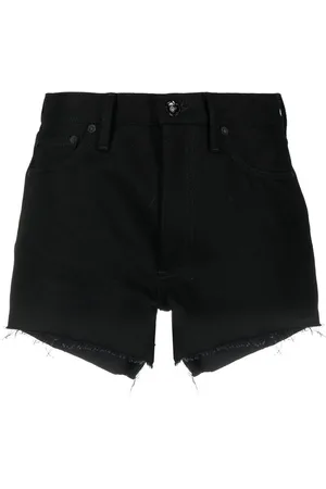 OFF-WHITE Shorts de mezclilla a rayas Diag