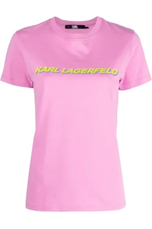 Karl Lagerfeld Playera con estampado Future Logo