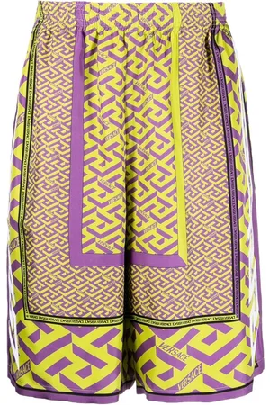 VERSACE Shorts con motivo La Greca