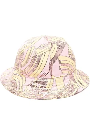 PUCCI Junior Gorro de pescador con estampado gráfico