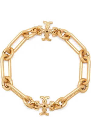Tory Burch Pulsera de cadena con doble T