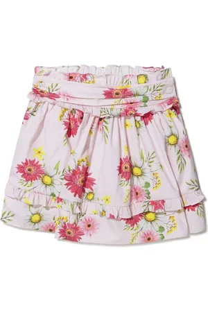 PATACHOU Falda corta con estampado floral