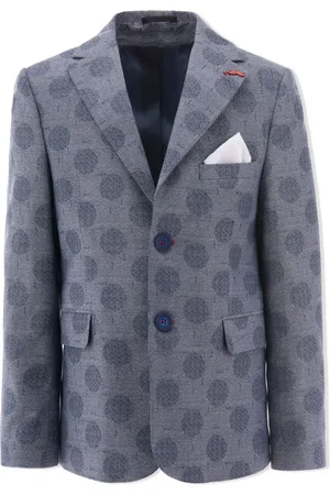 M. Moustache Blazer con motivo de lunares