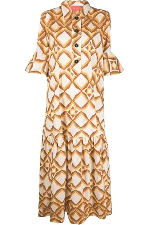 La DoubleJ Vestido Artemis estampado