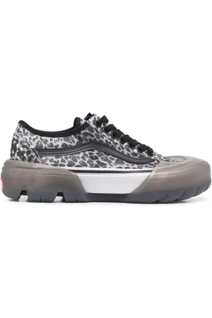 Vans Tenis Old Skool con estampado de leopardo