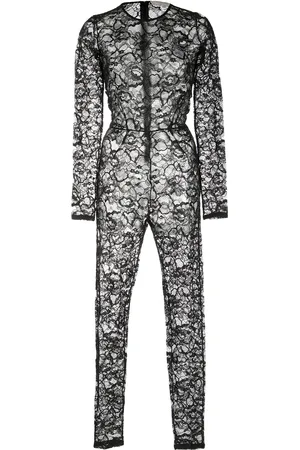 FLEUR DU MAL Jumpsuit de encaje