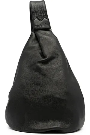 YOHJI YAMAMOTO Bolsa de hombro con logo en relieve