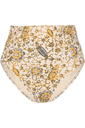 ULLA JOHNSON Bikini bottom Zahara con estampado cítrico