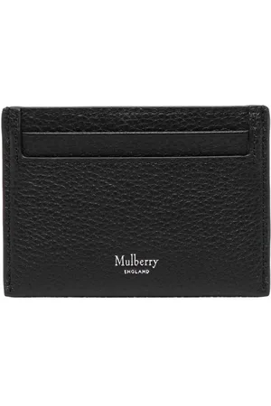 MULBERRY Tarjetero slim con logo en relieve