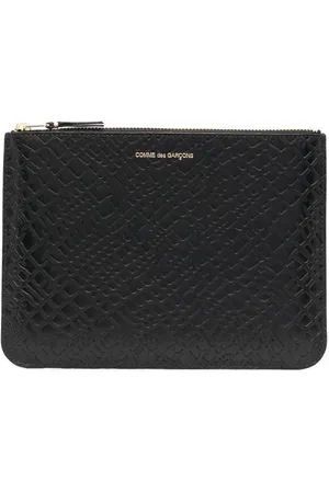 Comme des Garçons Cartera con logo en relieve