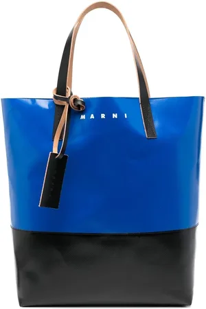 Marni Tote con diseño de dos tonosy asa en el tope