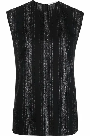 Stella McCartney Blusa sin mangas con rayas