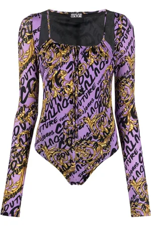 VERSACE Body con logo estampado