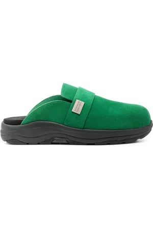 SUICOKE Slippers con detalle de placa
