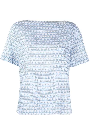 Hermès Playera con estampado geométrico 1960