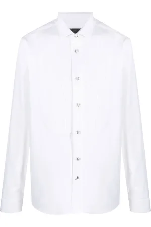 Philipp Plein Camisa con panel plisado