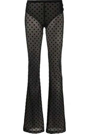 MISBHV Pantalones largos transparentes