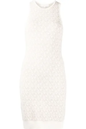 Michael Kors Vestido corto con logo en jacquard