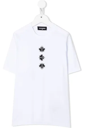 Dsquared2 Playera con motivo de hoja de arce