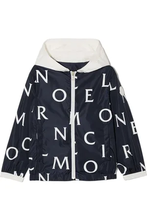 Moncler Chamarra con capucha y monograma