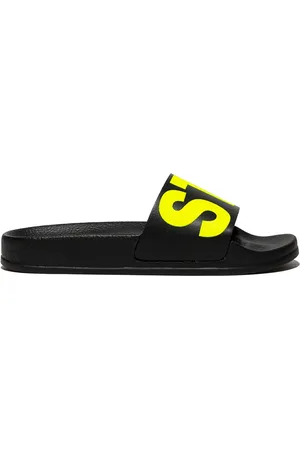Stella McCartney Flip flops con logo estampado