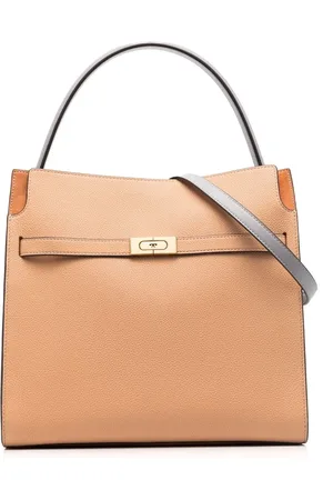 Tory Burch Tote con placa del logo