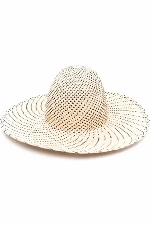 HENRIK VIBSKOV Sombrero de verano de mimbre entretejido