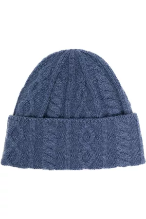 Brunello Cucinelli Hombre Gorros - Gorro con tejido de ochos