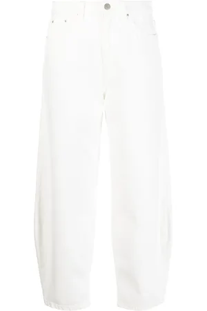 Totême Pantalones capri con tiro alto