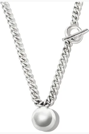 CC-Steding Collar de cadena con dije de bola