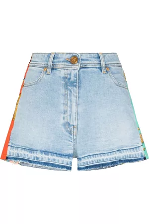 Versace denim discount shorts