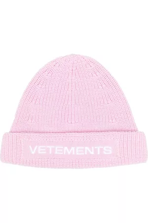 Vetements Gorro con logo bordado
