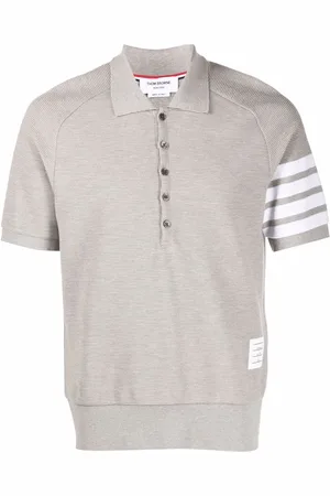 Thom Browne Playera tipo polo con motivo 4-Bar