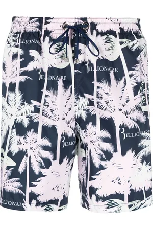 BILLIONAIRE Shorts con estampado de palmeras