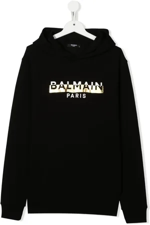 Balmain Hoodie con logo estampado