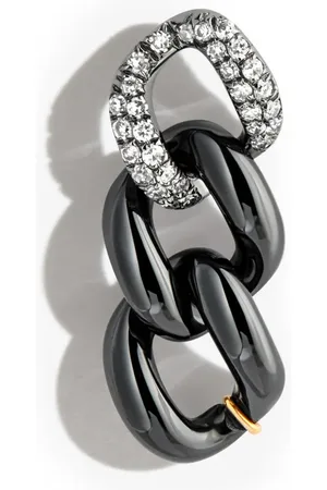 Shay Arete de cadena en oro de 18kt con diamantes