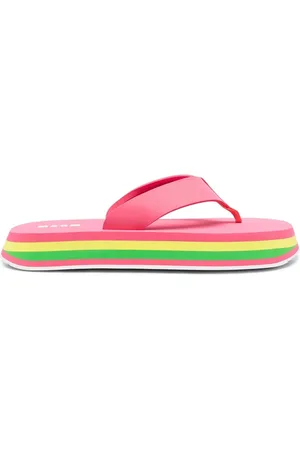 Msgm Fliip flops con suela gruesa