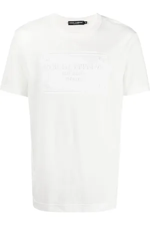Dolce & Gabbana Playera con logo en relieve