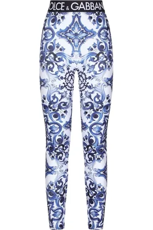 Dolce & Gabbana Leggins con estampado Mayólica