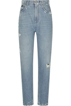 Dolce & Gabbana Jeans con detalles rasgados