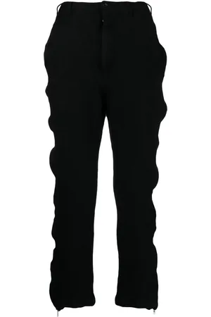 Comme des Garçons Pantalones con ribete de cierre