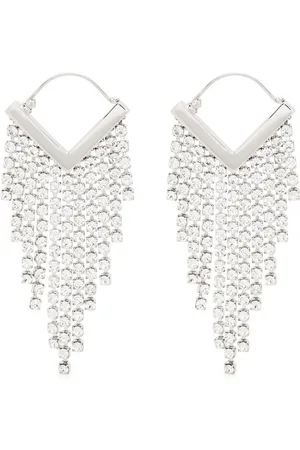 Isabel Marant Aretes con apliques de cristal